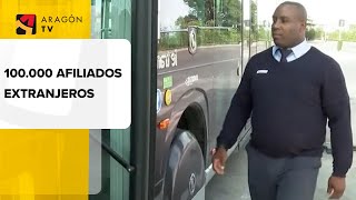 Aragón ya tiene 100000 afiliados extranjeros [upl. by Krissy460]