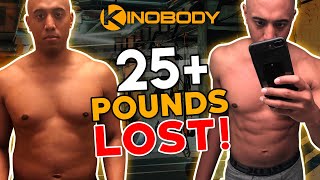 KINOBODY WORKOUT REVIEW HOW I LOST 25 POUNDS DOING KINOBODY [upl. by Yvonner]