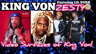 KING VON Zesty Behavior Exposed in old Jail Video GENERATION quotZquot Zesty Thugs [upl. by Darlene487]