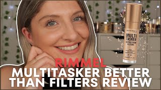 SUMMER MAKEUP GAME CHANGER TESTING OUT THE NEW RIMMEL MULTITASKER BETTER THAN FILTERS PRIMER [upl. by Brady]