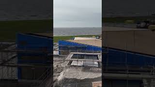 reuring wind storm windstoten drone onverantwoordelijk hoorn stadsstrand [upl. by Haibot781]