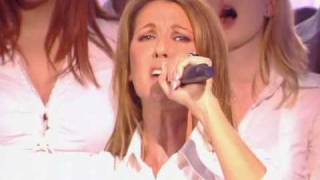 Celine Dion ft Johnny Halliday  lenvie les 500 choristes 5 nov 2005 live [upl. by Casaleggio213]