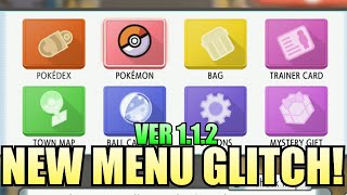 NEW Menu Glitch for update 112 in Pokemon Brilliant Diamond Shining Pearl [upl. by Eytteb]