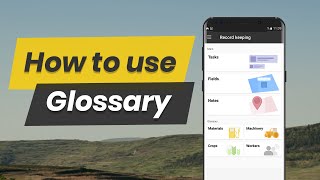 Step 5 How to use the app  Glossary [upl. by Soracco]