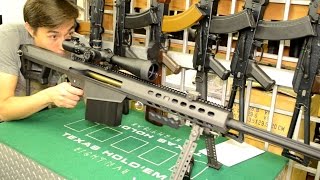 Airsoft Barrett M107 shell ejecting GBBR by SOCOM GEAR ENG subtitles [upl. by Juieta412]