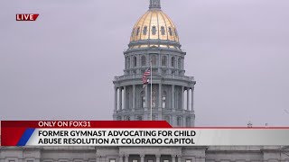 Former gymnast abuse advocate to speak at Colorado Capitol [upl. by Ydneh151]