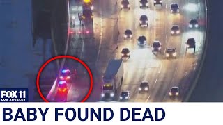 Baby found dead on 405 Fwy linked to crash in Redondo Beach murder in Woodland Hills [upl. by Grimes]