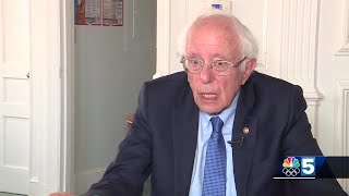 Sen Bernie Sanders announces hell seek reelection in 2024 [upl. by Bolanger]