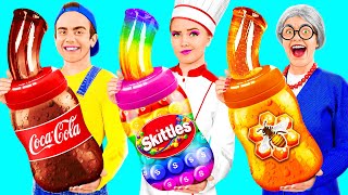 Me vs Grandma Cooking Challenge  Who Wins the Cooking War by TeenTeam Challenge [upl. by Stichter132]