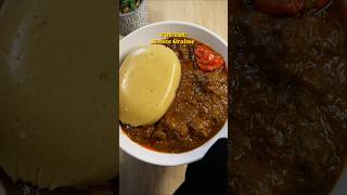 Recette de Foutou Sauce graine recette ideerepas foutou saucegraine ammey shortvideo [upl. by Feld115]