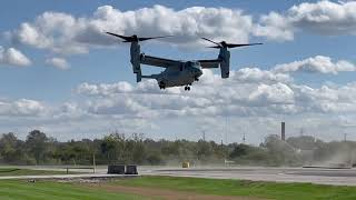 V22 Osprey landing [upl. by Talbott]