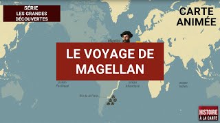 Les Grandes Découvertes  le voyage de Magellan en 4 minutes [upl. by Castro967]