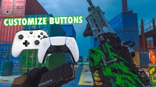 How to Remap Controller Buttons for Warzone Mobile iOS [upl. by Annirtak]