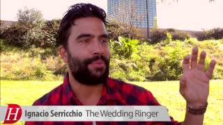 Actor Argentino Ignacio Serricchio de THE WEDDING RINGER [upl. by Eleanor]