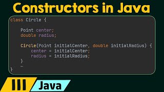 Constructors in Java [upl. by Clarisse]