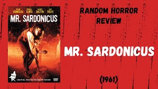 Mr Sardonicus 1961  Random Horror Review [upl. by Esyahc]