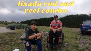 LIXADA ROD AND REEL REVIEW❤️🦔🇵🇭🇬🇧🐟 [upl. by Symons]