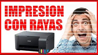 ✅ COMO SOLUCIONAR RAYAS Y LINEAS EN LAS IMPRESIONES  LIMPIEZA DE CABEZALES EPSON [upl. by Romina]