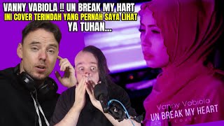 VANNY VABIOLA  UN BREAK MY HART  COVER  REACTION [upl. by Eca]