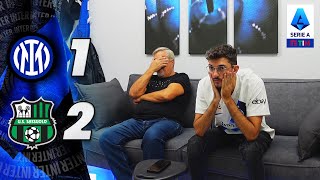 MA COSA E SUCCESSO INTER 12 SASSUOLO  LIVE REACTION TIFOSI INTERISTI  HD SERIE A 2324 GOL [upl. by Suu]