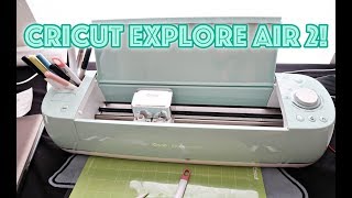 Cricut Explore air 2  Unboxing and First Projects [upl. by Merriman]