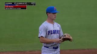 24 Florida vs 10 Florida State  Full College Baseball 04092024 [upl. by Aoh]