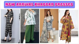 New Arrival Khaddar Dresses 2024 Khaddar Dresses for winterKhaddar designs [upl. by Buehler811]