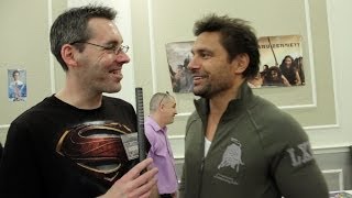 Manu Bennett Interview  Arrow Spartacus  SuperMegaFest Boston [upl. by Atolrac]