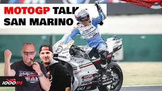 WetterDrama in Italien MotoGP Misano 2024  Highlights vom Rennen  Analyse [upl. by Essilem]