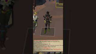 I got one of Runescapes rarest items osrs gaming runescape [upl. by Johnsson565]