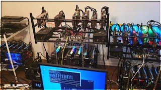 Crypto Mining Farm at Apartment  June 2023 Update [upl. by Bridges671]