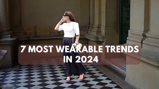 7 MOST WEARABLE TRENDS IN 2024 [upl. by Parcel]