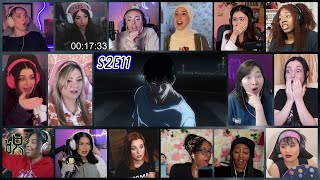 Jujutsu Kaisen Season 2 Episode 11 Girls Reaction Mashup  Shibuya Incident Arc Ep 6 [upl. by Holub464]