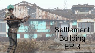 Fallout 4 Settlement Building EP 3 [upl. by Ahseinet248]