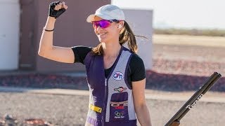 Skeet Women Highlights  ISSF Shotgun World Cup 2014 Tucson USA [upl. by Kyd]