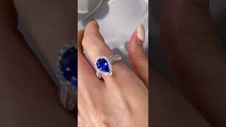 Find your blue ring from these and stop worrying diamond bluediamond labdiamond ring sapphire [upl. by Niels]