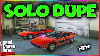 SOLO GTA 5 Car Duplication Glitch  GTA 5 SOLO Car Duplication Glitch  DUPE GLITCH AFTER PATCH 168 [upl. by Nylcaj]