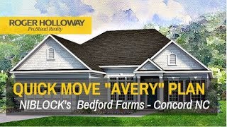 Niblock Ranch Homes for Sale in Concord NC  Bedford Farms [upl. by Idnaj]