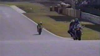 1987 ALL JAPAN RR MFJGP 250cc 清水雅広vs本間利彦 [upl. by Ennovad]