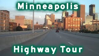 Highway Tour of Minneapolis [upl. by Whitcomb]