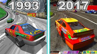 Daytona USA Game Evolution 1993  2017 [upl. by Leif]