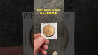 SAINT GAUDENS 20 Gold Coin 🤑🤑🤑🤑 Pre1933 USA 🇺🇸 [upl. by Stiles]