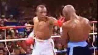 Boxing Tribute  Marvin Hagler vs Sugar Ray Leonard [upl. by Keram869]