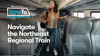 AmtrakHowTo Navigate the Northeast Regional Train [upl. by Massimo]