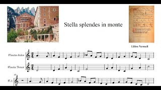 Stella Splendens in monte Partitura Sheet music [upl. by Adnarom]