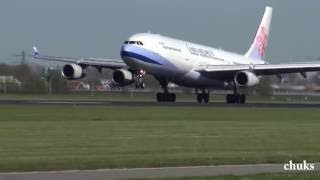 4K Ultra HD l Amsterdam Airport Schiphol Plane Spotting l A380 l B747 l B777 l B787 l A330 l EHAM l [upl. by Wollis]