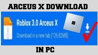 How To Download Arceus X In Pc  New Update Arceus Released Download In Pc  100 Working [upl. by Norej]