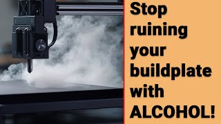 Stop ruining your build plate with alcohol [upl. by Cordie238]