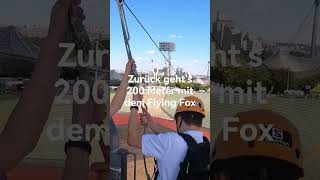 München Olympiastadion Zeltdachtour mit Flying Fox🦊 [upl. by Halli]