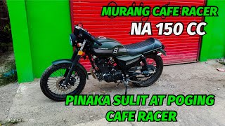 CHEAPEST CAFE RACER NA 150 CC NA MOTOR  MOTORSTAR CAFE 150  PRICE SPECS [upl. by Nahgaem]